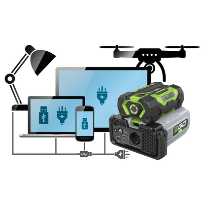 EGO 400 W NEXUS ESCAPE 230-V-SPANNUNGSWANDLER PAD5000E