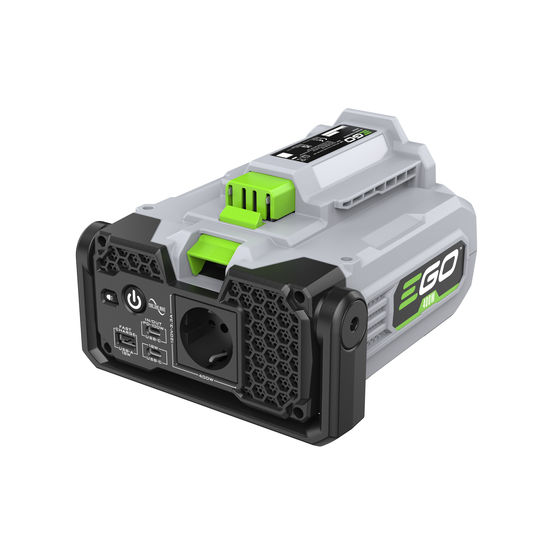 EGO 400 W NEXUS ESCAPE 230-V-SPANNUNGSWANDLER PAD5000E