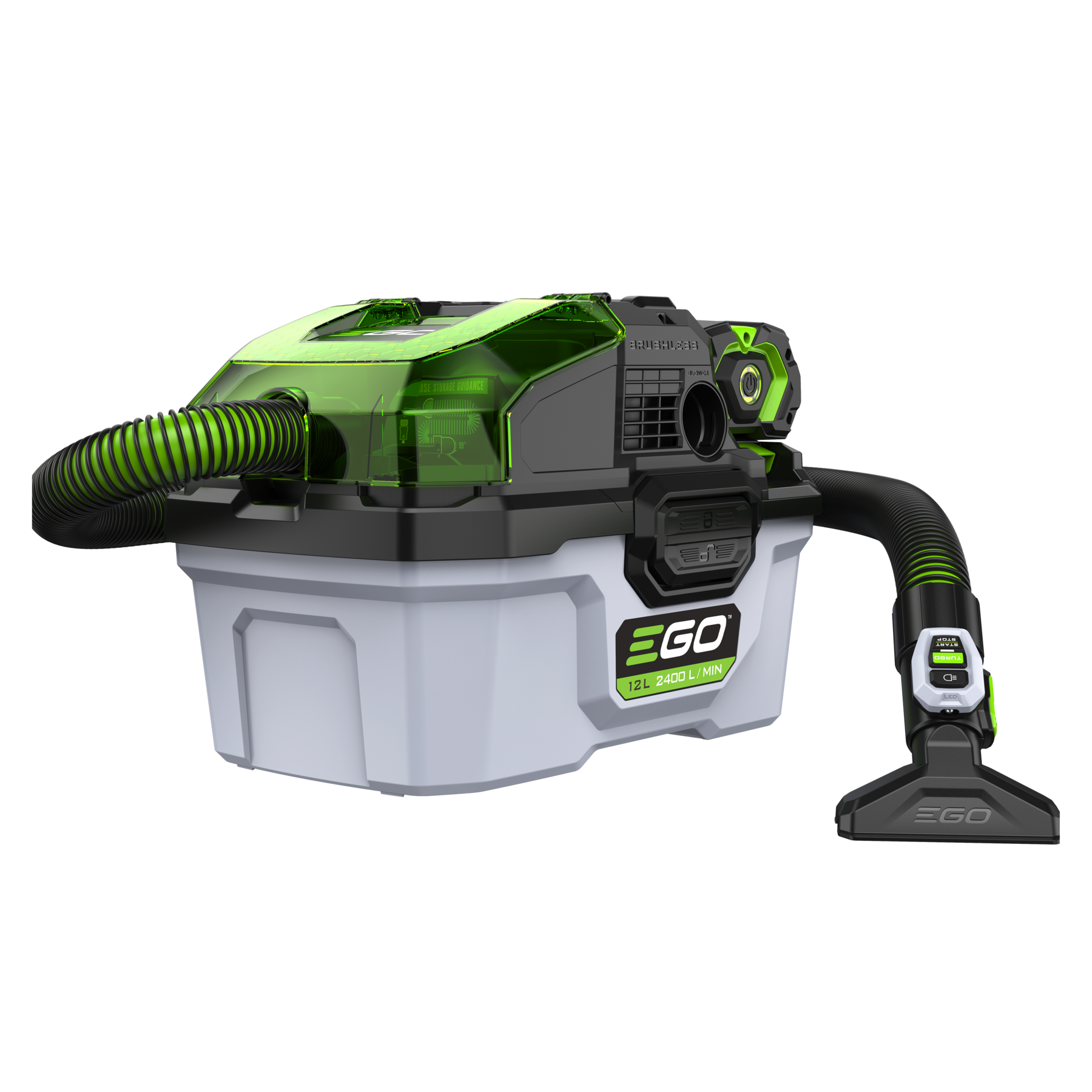 EGO Kompakter Nass- und Trockensauger WDV0300E