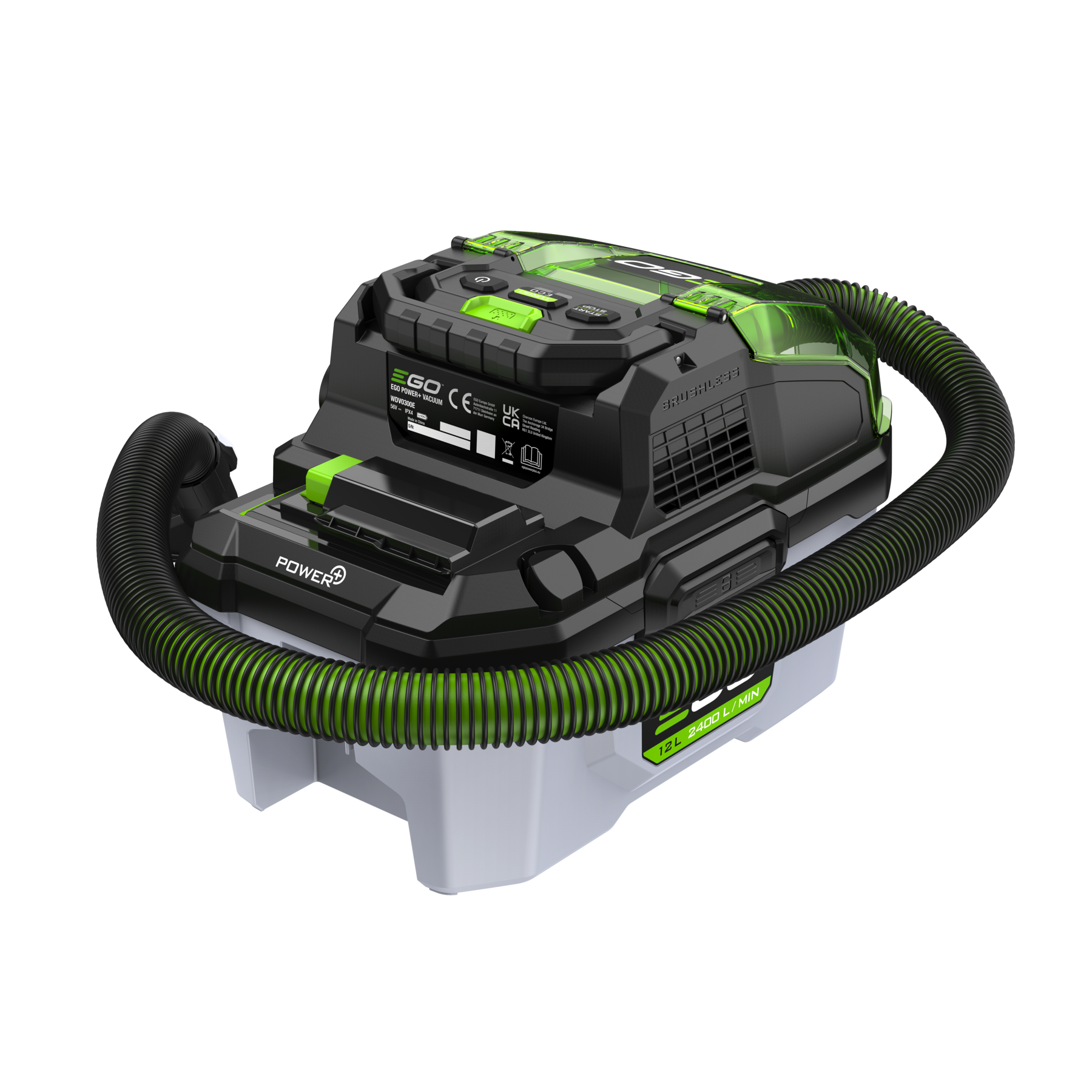 EGO Kompakter Nass- und Trockensauger WDV0300E
