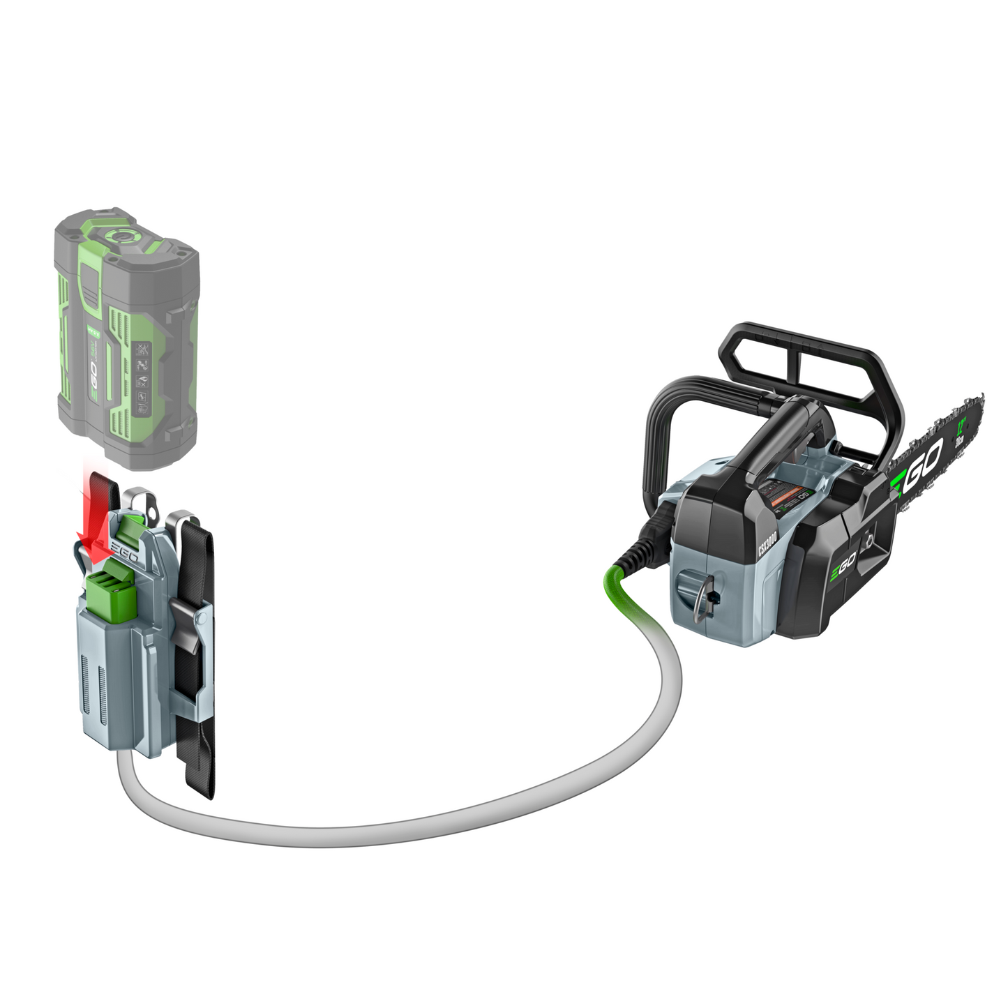 EGO PRO X 30 CM BAUMPFLEGE-KETTENSÄGE (KIT)